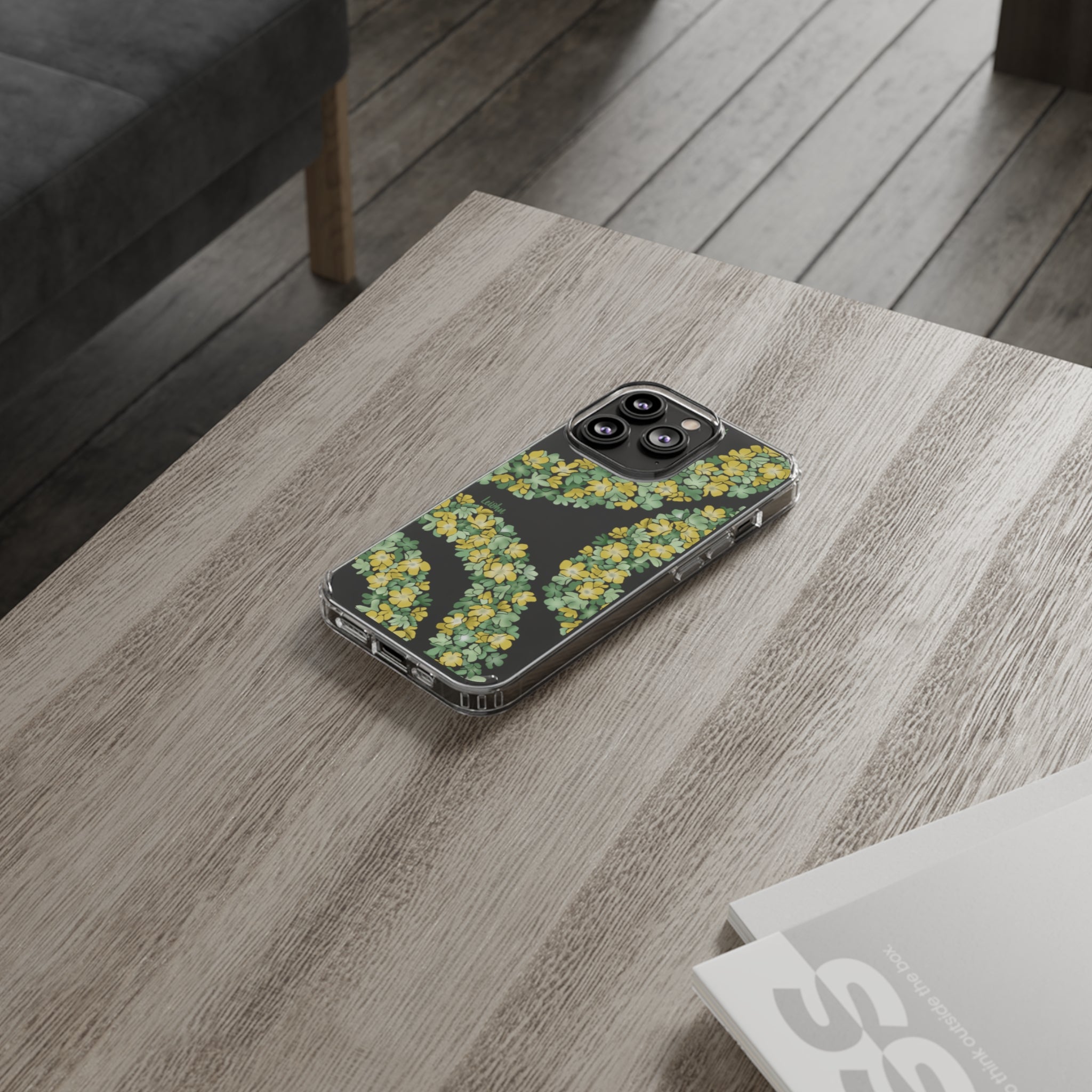 Double Pakalana Clear Phone Case - Slim Protective Cover for iPhone & Samsung - Perfect for Everyday Use & Travel