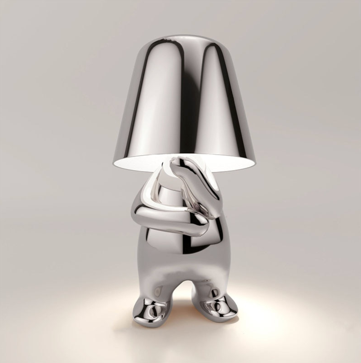 Jupiter Figurine Cordless Table Lamp - Rechargeable LED Night Light for Bedroom, Living Room, and Office Decor | Perfect for Reading, Relaxation, and Ambient Lighting