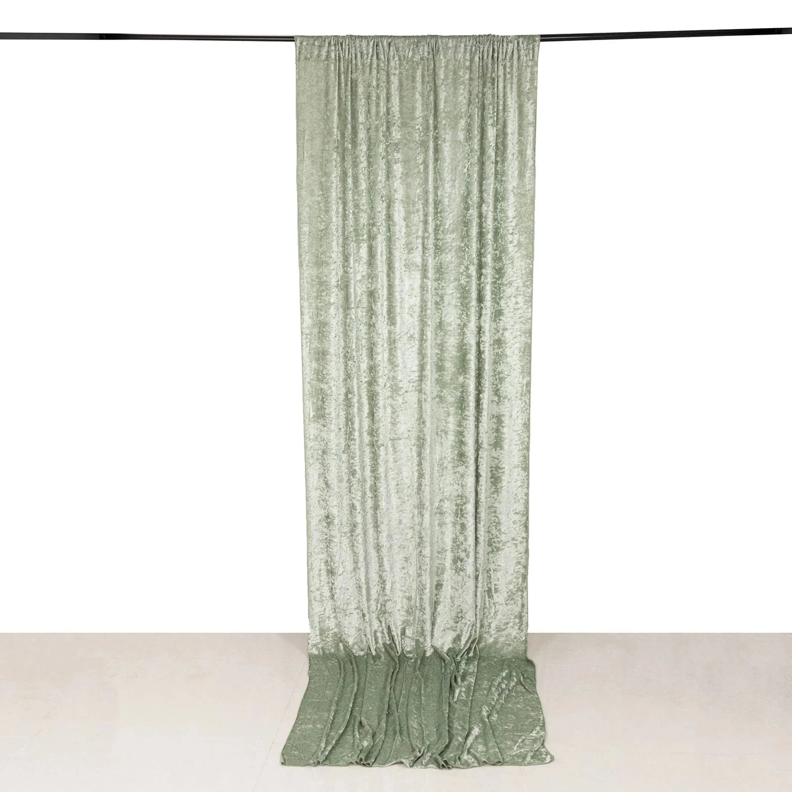 5 ft x 12 ft Premium Smooth Velvet Backdrop Curtain - Elegant Photography Background for Studio, Events & Home Decor | Durable & Wrinkle-Resistant Fabric