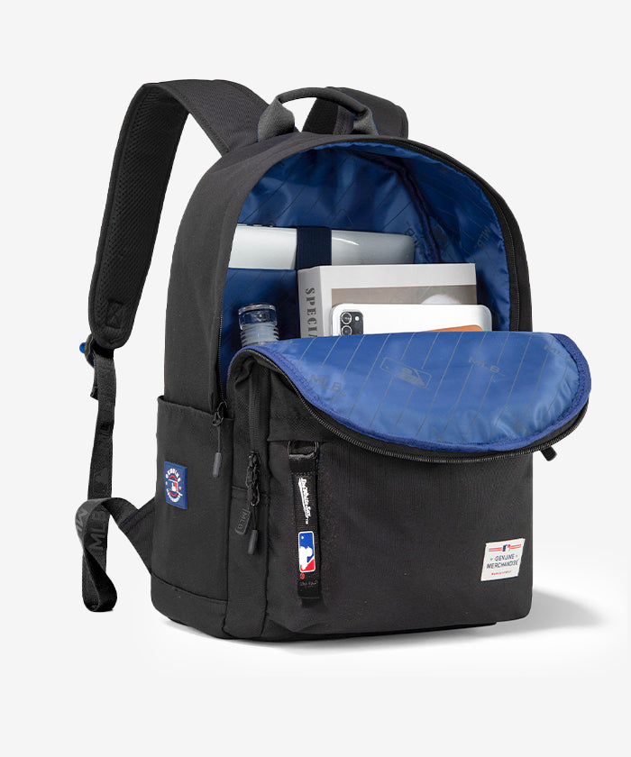 MLB Chicago White Sox Laptop Backpack 15.6 Inch - Officially Licensed Baseball Team Backpack for School, Work & Travel - Durable College Bookbag with USB Charging Port