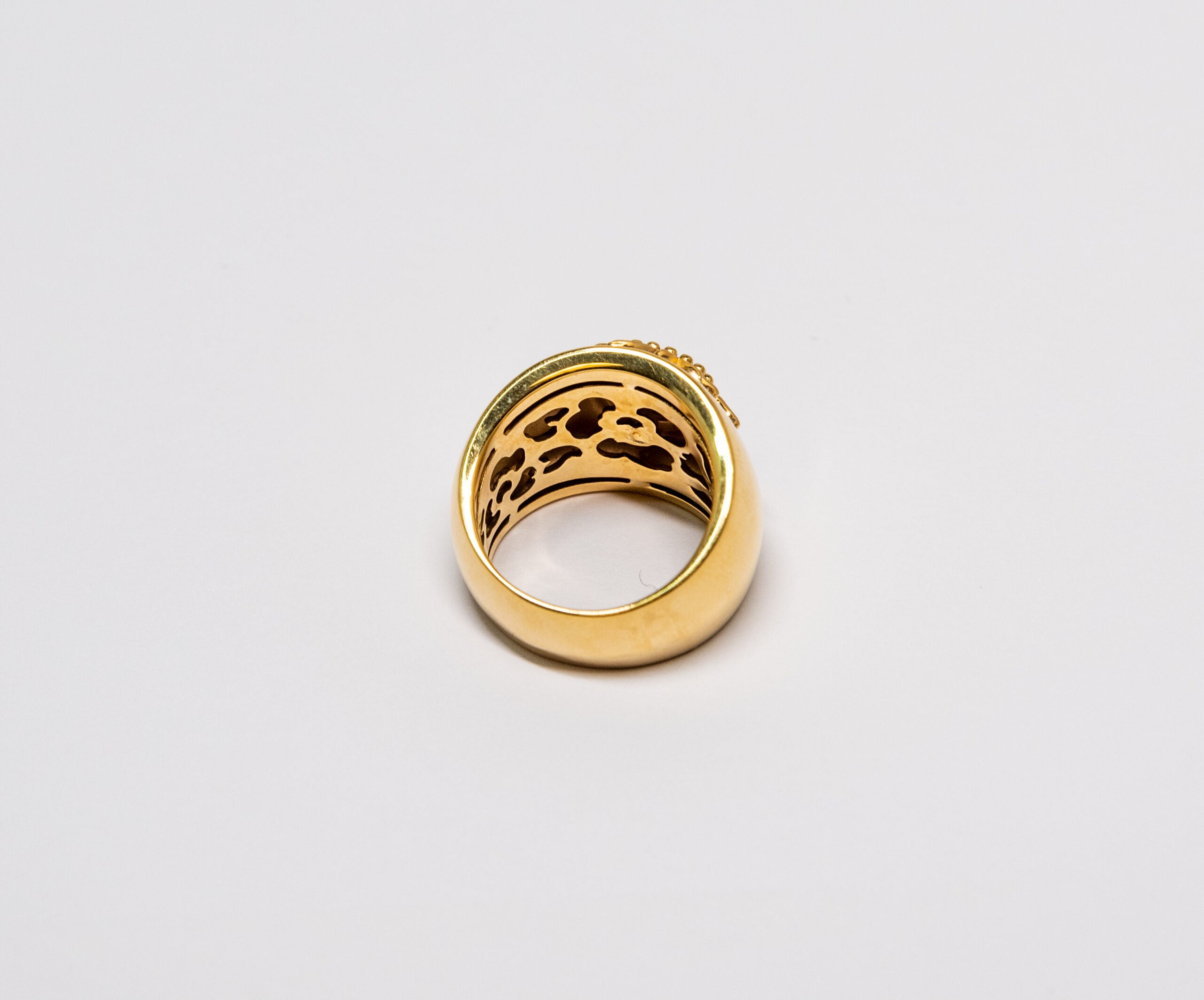 Carrera Y Carrera Sol Y Somb 18K Yellow Gold Diamond Ring for Women - Luxury Wedding, Engagement & Anniversary Jewelry Gift