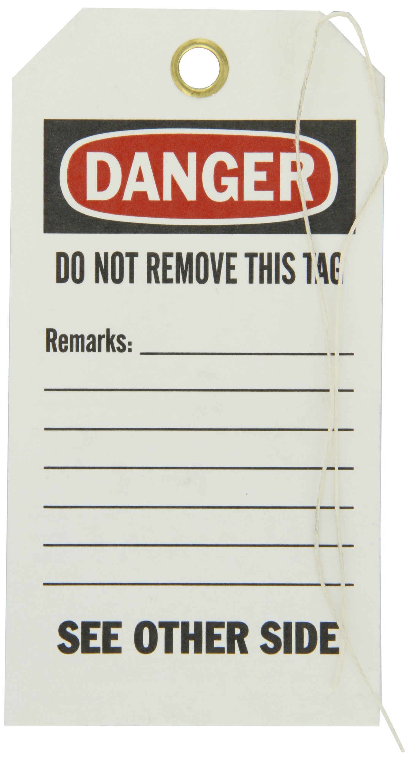 Brady 86632 Danger Accident Prevention Tags - 3