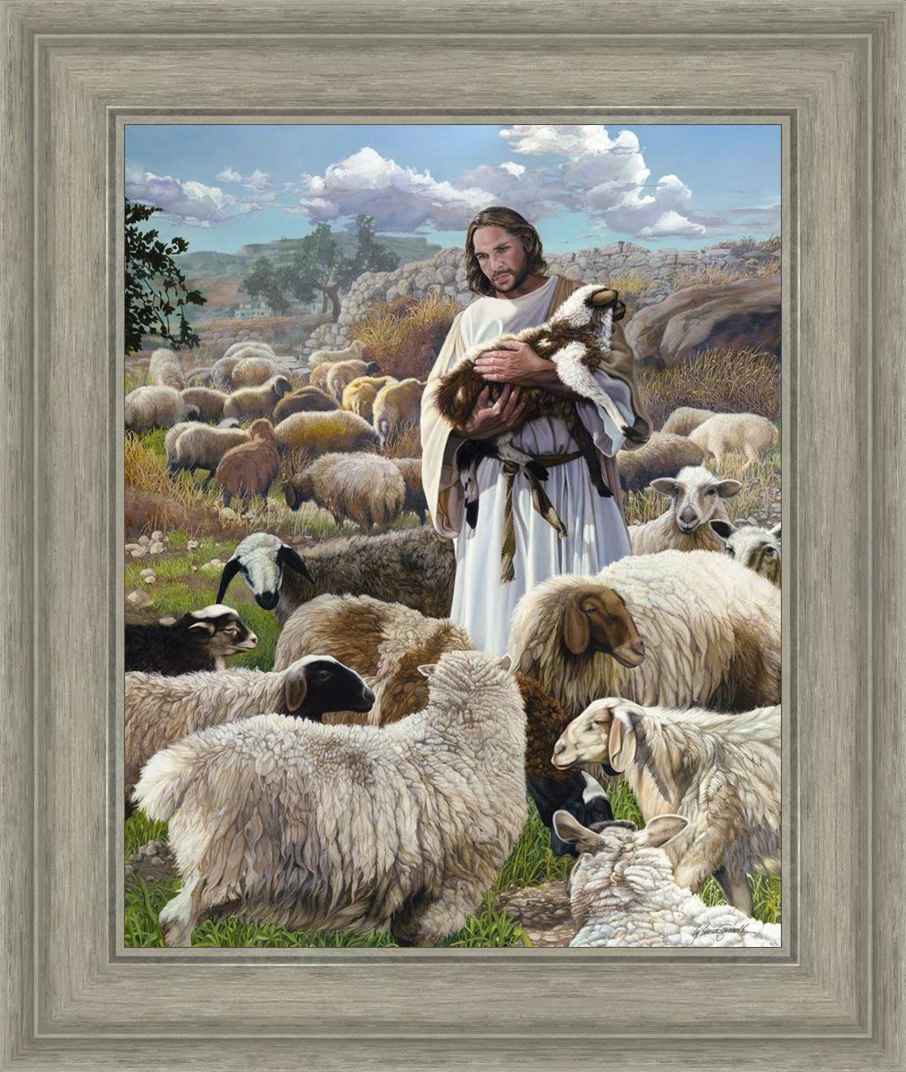 Finding The One By Liz Lemon Swindle - Inspirational Christian Art Print for Home, Office & Gift Giving - Perfect for Weddings, Anniversaries & Spiritual Decor