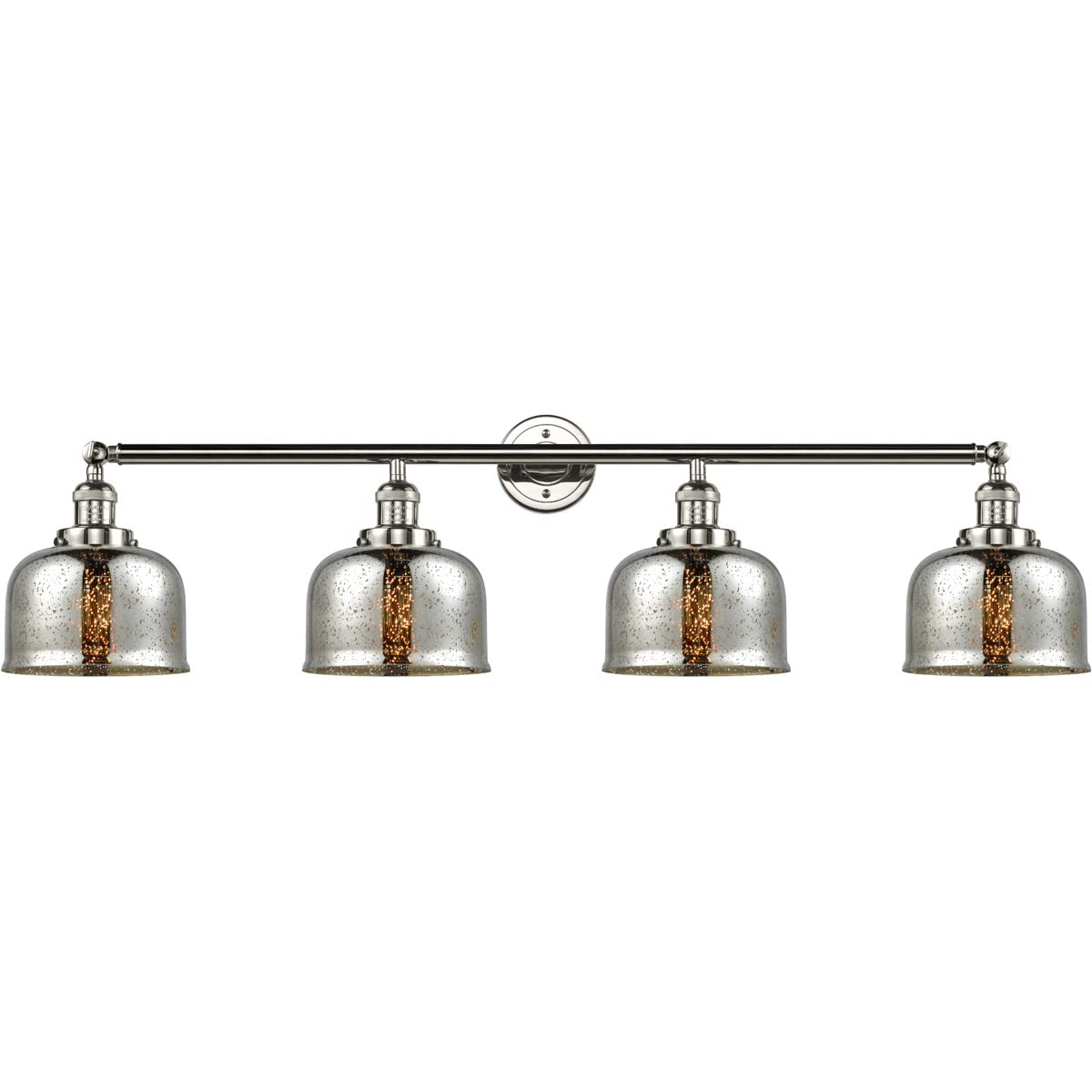 Franklin Restoration Collection 215-PN-G78-LED Silver LED Bathroom Vanity Light - Modern Illumination for Bathroom Makeovers, Spa-Like Ambiance & Elegant Home Decor