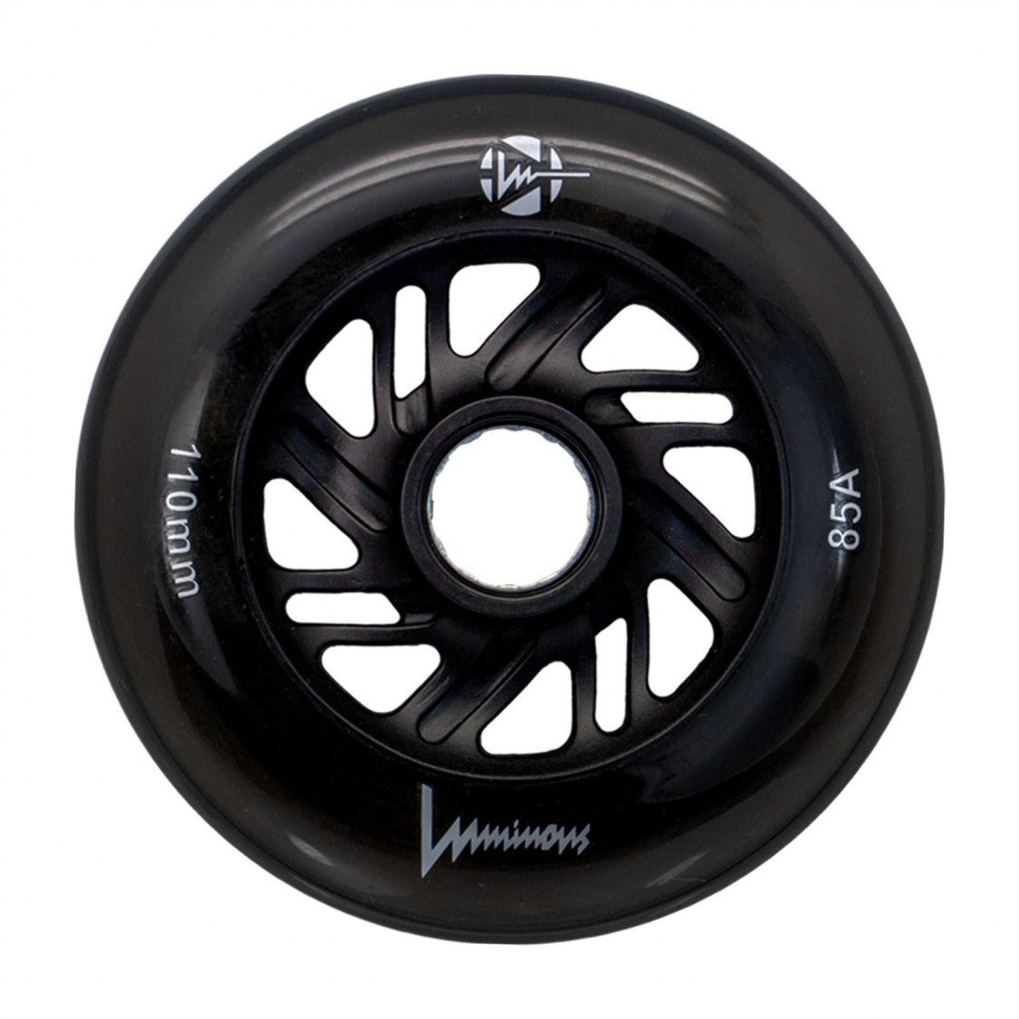 Luminous LED Inline Wheels 110mm 85a - High Visibility Light Up Skate Wheels for Night Skating, Rollerblading & Outdoor Sports