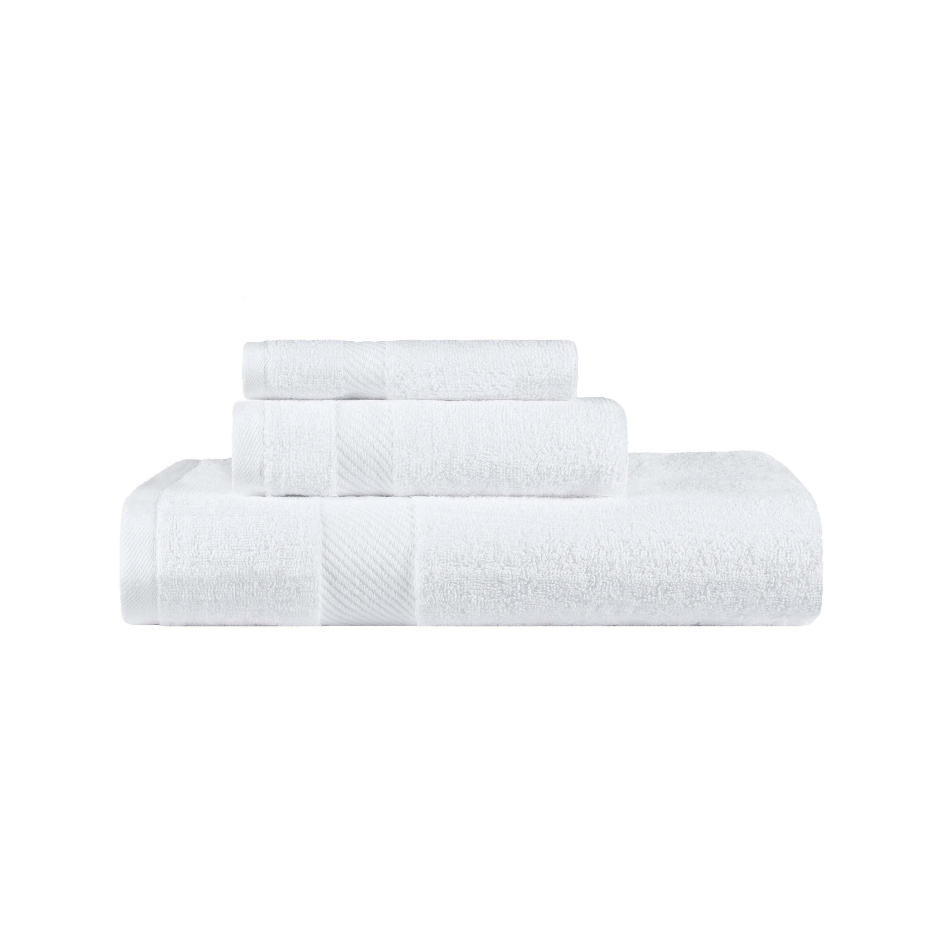 Premium Egyptian Cotton Quick-Drying 3-Piece Bath Towel Set - Ultra Soft & Absorbent for Spa, Gym & Luxury Home Use
