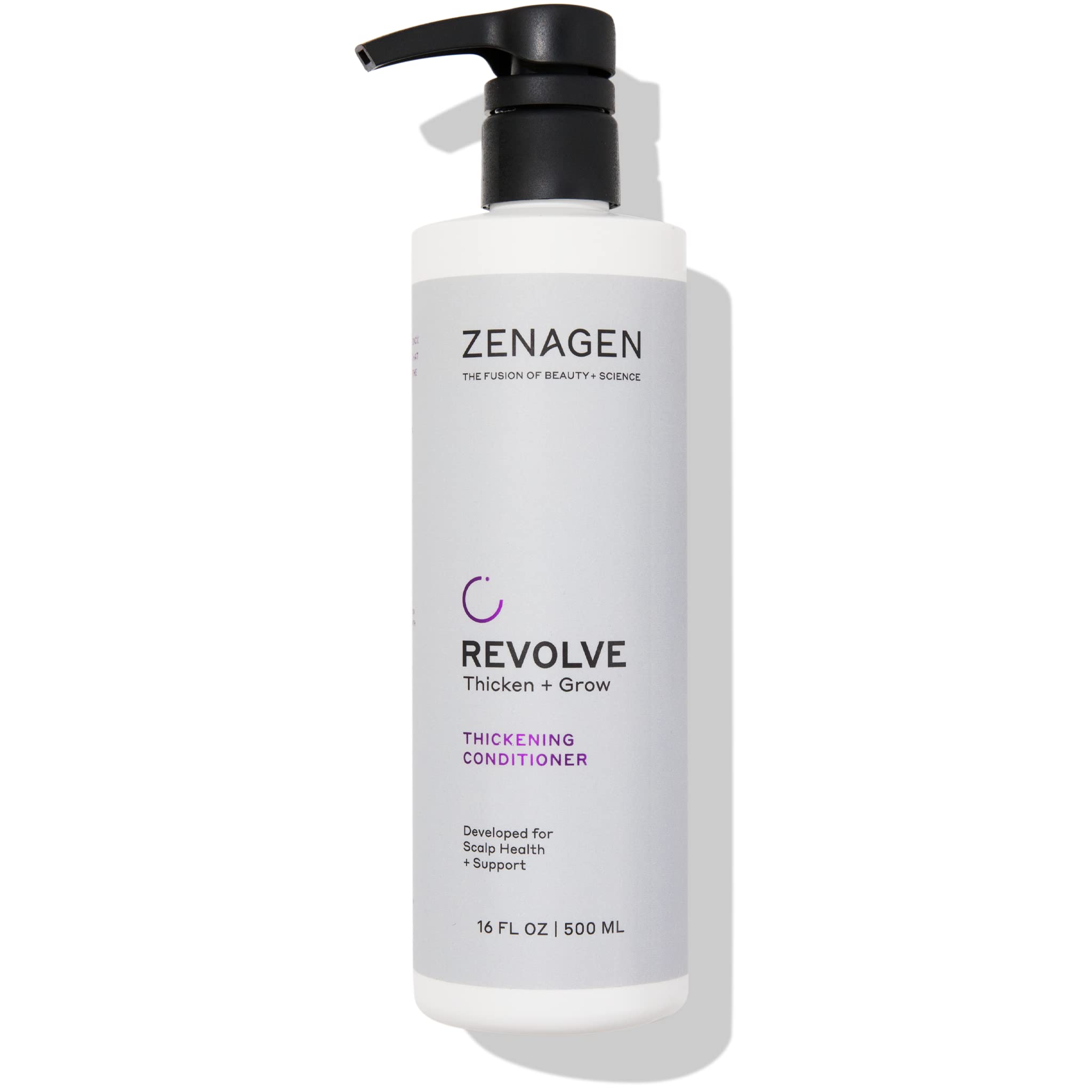 Zenagen Revolve Thickening Conditioner for Hair Growth & Volume - Sulfate-Free Treatment for Thinning Hair - Best for Men & Women - Daily Use at Home or Salon