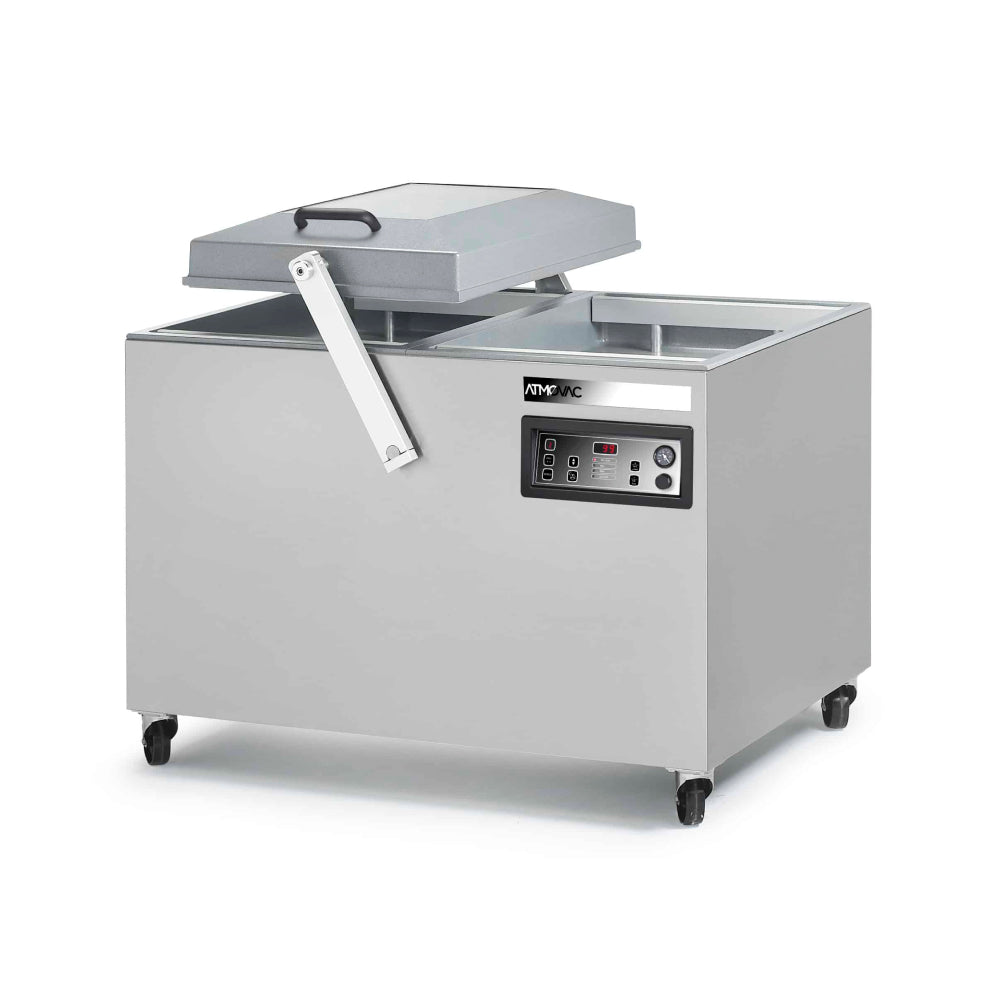 Eurodib PAMPERO 2 22D3 G Dual Chamber Vacuum Packing Machine - Commercial Food Sealer for Meat, Cheese & Produce | Ideal for Restaurants, Grocery Stores & Meal Prep Businesses