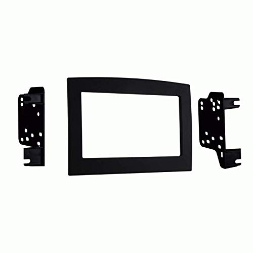 Double Din Car Stereo Dash Kit for 2008-2010 Dodge Ram Pickup 4500/5500 - Matte Black Aftermarket Radio Bezel Replacement | Perfect for Upgrading Your Truck Audio System