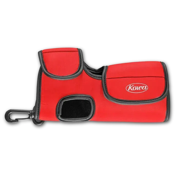 Kowa C 500R Stay-On Protective Case for TSN 500 Series Spotting Scopes - Red | Durable Cover for Birdwatching, Hunting & Outdoor Adventures