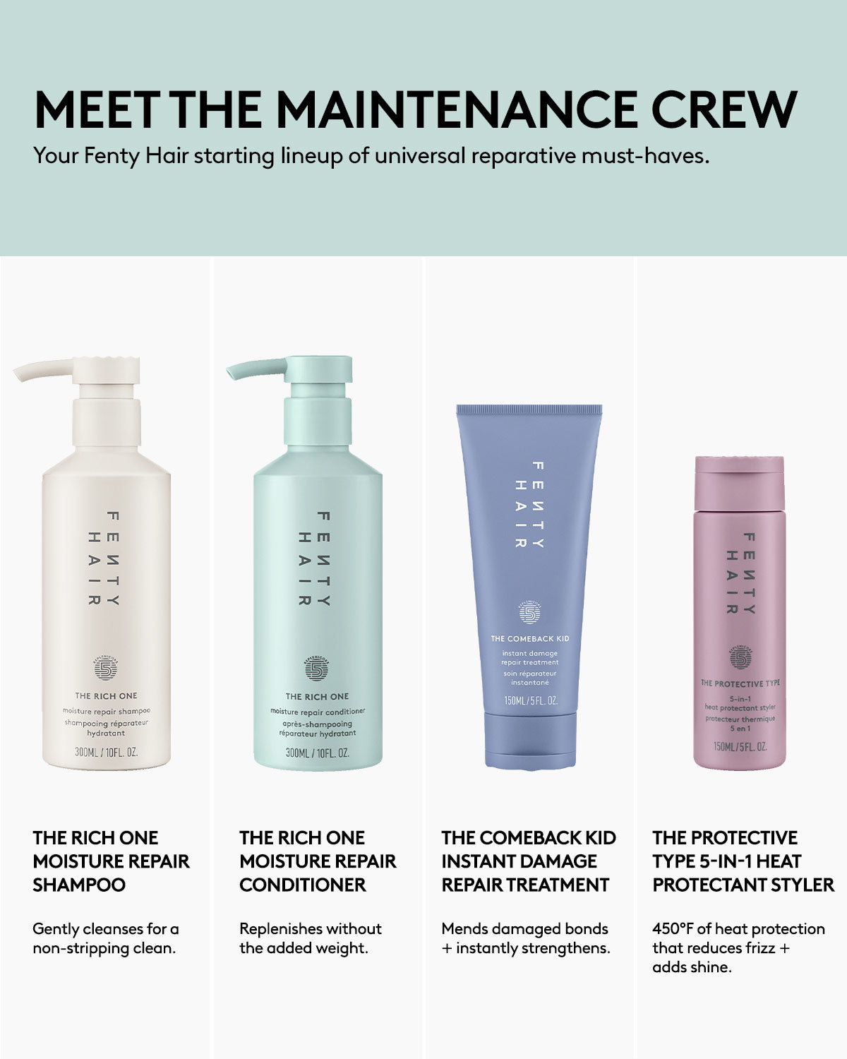 The Rich One Moisture Repair Conditioner - Deep Hydrating Hair Treatment for Dry, Damaged Hair - Perfect for Daily Use & Salon-Quality Results at Home
