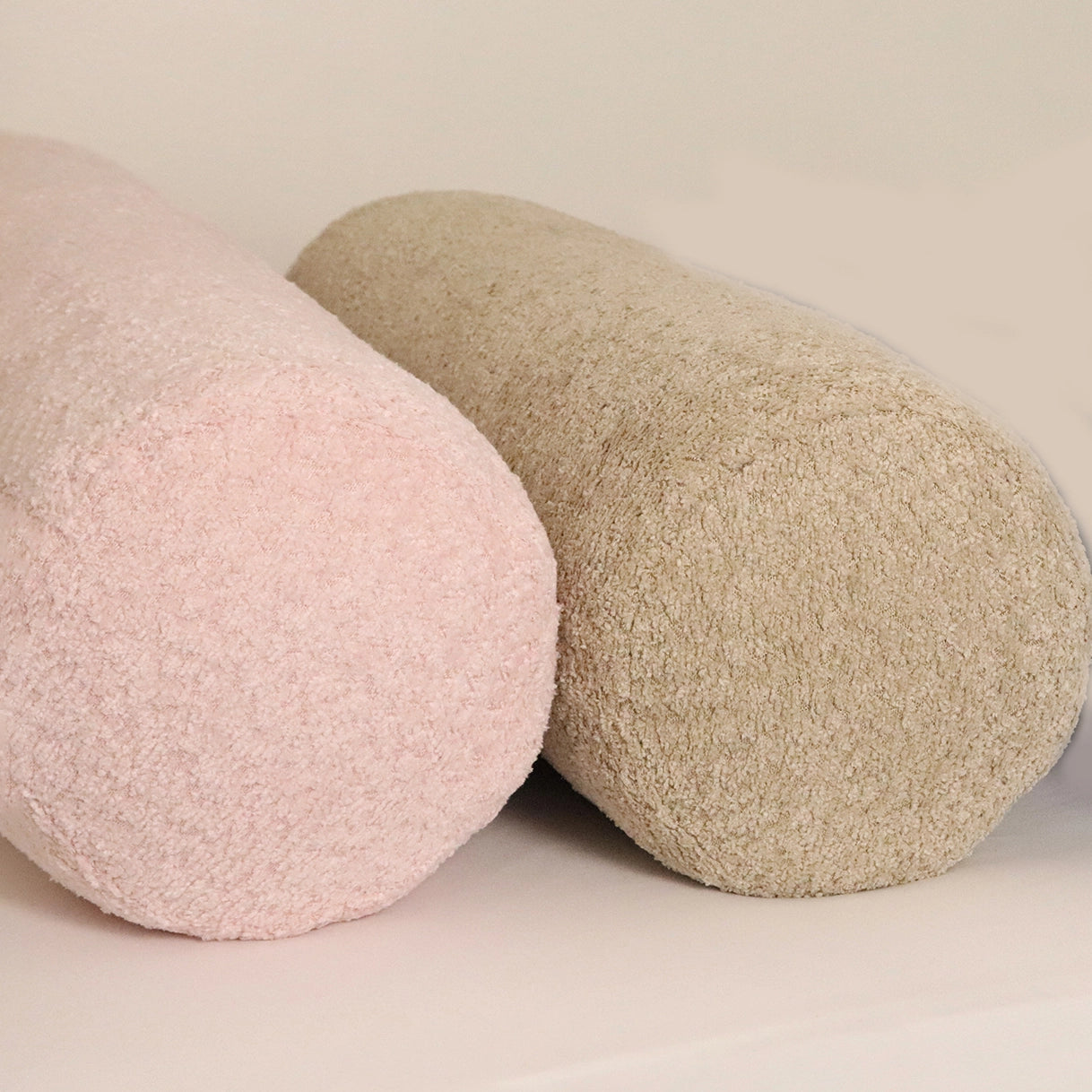 Best Round Bolster Pillow for Kids - Soft & Supportive Baby Cushion for Sleeping, Lounging & Playtime - Nursery, Bedroom, or Travel Essential