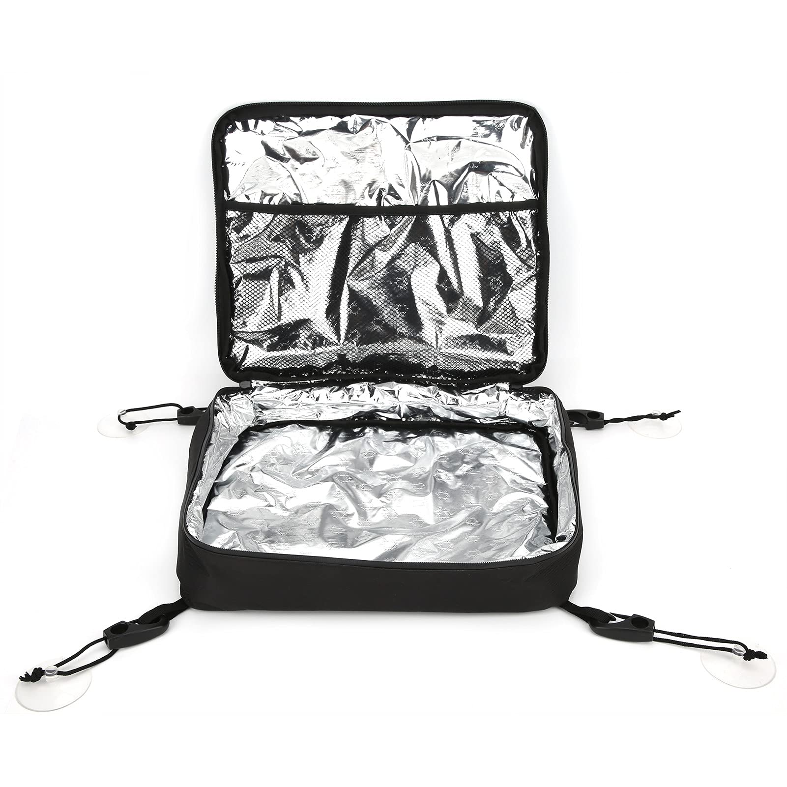 Kuuleyn Paddleboard Mesh Bag - Waterproof Deck Storage Bag with Suction Cups for SUP, Kayak & Surf - Perfect for Beach, Lake & Outdoor Adventures