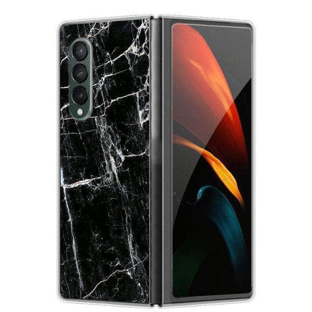 Durable Hard Plastic Galaxy Z Fold 3 5G Case with Stylish Design - Perfect for Everyday Protection & Gaming