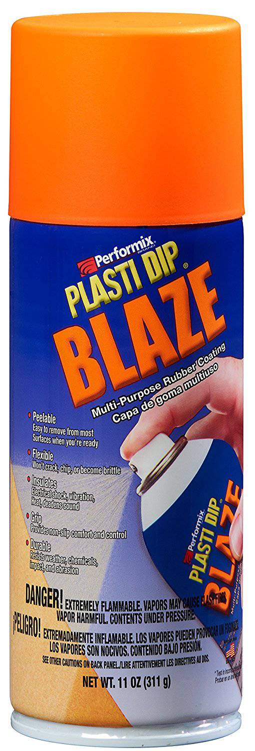 Performix Plasti Dip Multi-Purpose Rubber Coating Spray - 11 oz Aerosol Can for DIY Projects, Tool Handles, Automotive Protection & Outdoor Gear