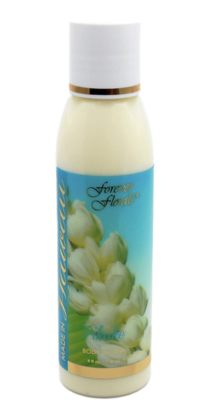 Hawaiian Forever Florals Body Lotion 4oz - Pikake Scented Moisturizing Lotion for Dry Skin | Perfect for Daily Hydration & Tropical Aromatherapy