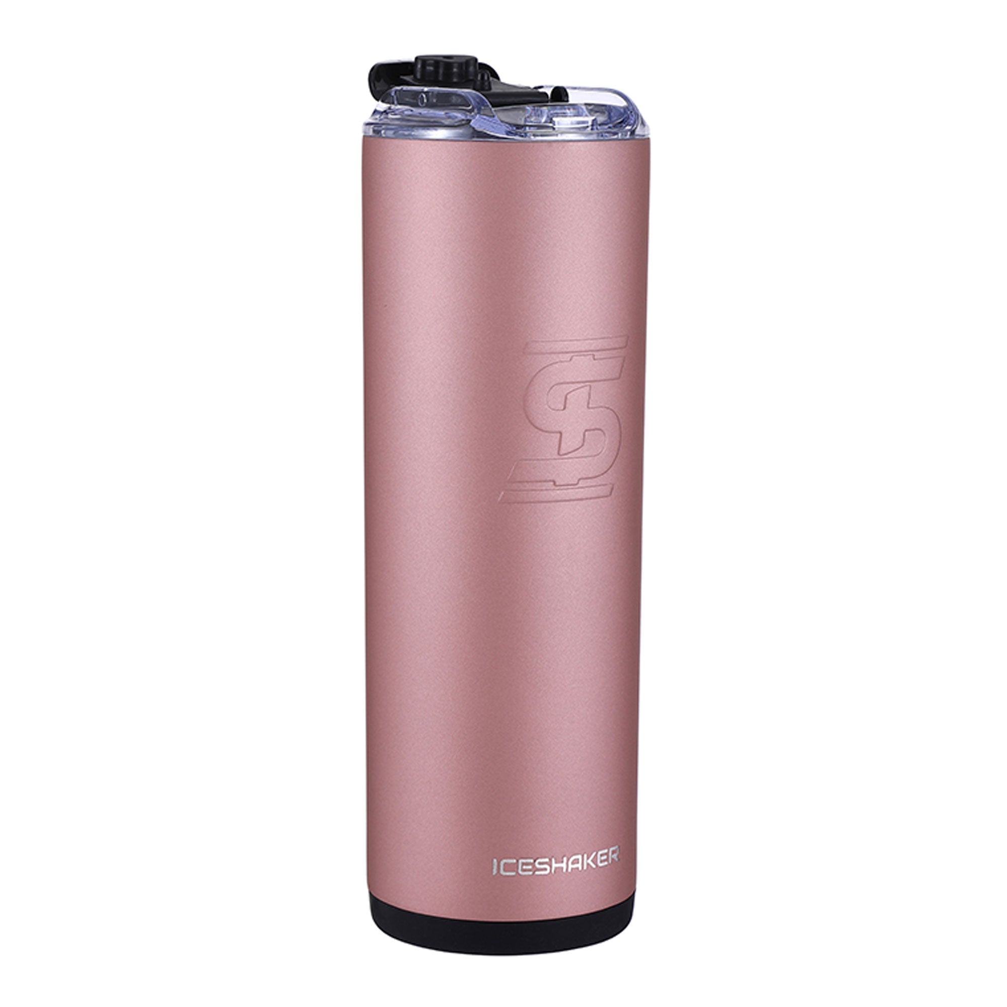 20oz Skinny Tumbler with Straw Lid - Rose Gold Stainless Steel Vacuum Insulated Cup for Hot & Cold Drinks - Perfect for Coffee, Iced Tea, Gym, Office & Travel