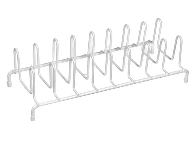 NOVEL Plate Organizer Rack NOV 1490 - Stackable Dish Storage Shelf for Kitchen Cabinet Organization - Perfect for Dinner Plates, Bowls & Dishes