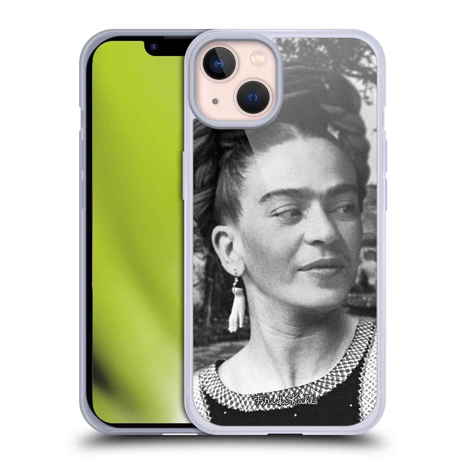 Official Frida Kahlo iPhone 13 Case - Licensed Art Portrait & Quote Soft Gel Cover | Durable Protection with Unique Design - Perfect for Art Lovers, Students & Creative Professionals