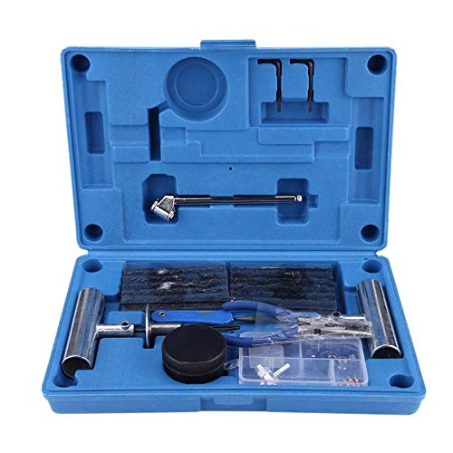 Best Hydraulic Car Tire Repair Kit - Puncture Repair Tool Set for Cars, Motorcycles & Trucks | Essential Hand Tools for Home, Auto Shop & Factory | DIY, Emergency Roadside & Professional Use