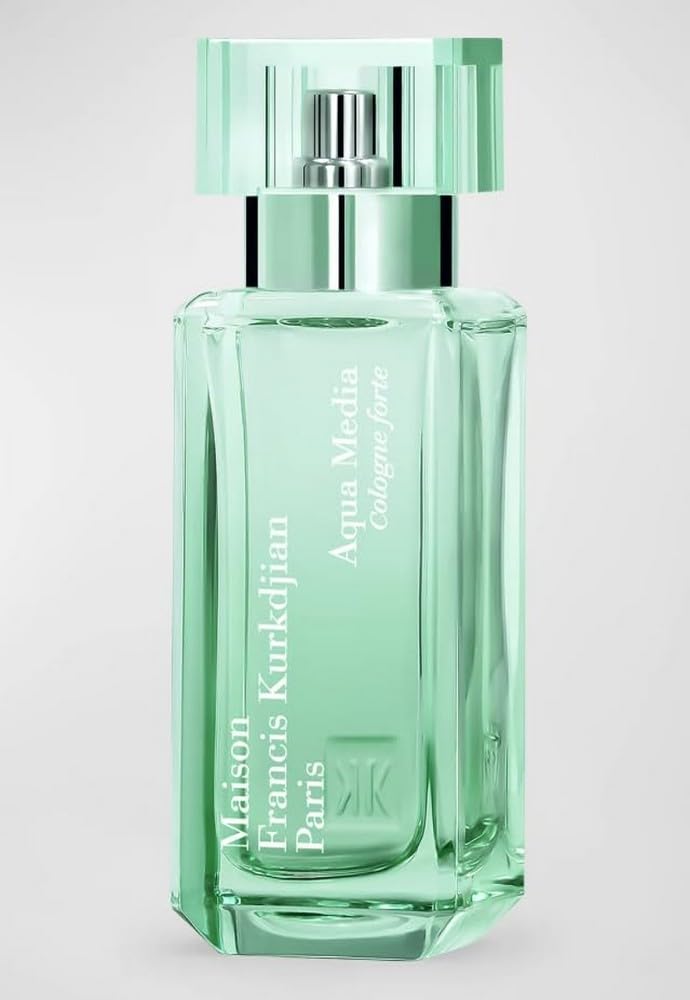 Maison Francis Kurkdjian Aqua Media Cologne Forte Eau de Parfum Spray - Unisex Fragrance, 1.2 oz / 35 ml - Fresh Citrus & Herbal Scent for Daytime Wear, Office & Summer Occasions