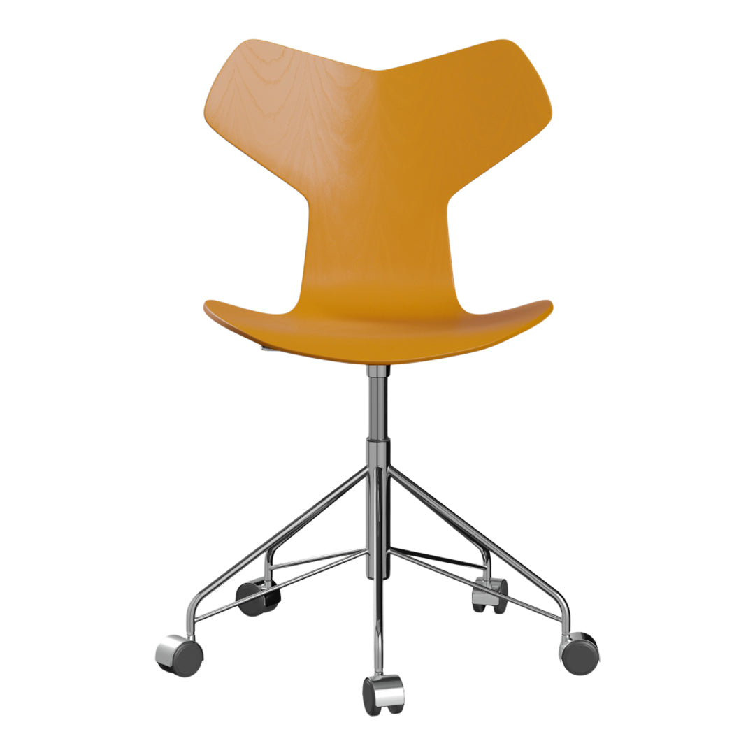 Premium Grand Prix Swivel Office Chair 3131 - Ergonomic Executive Desk Chair with Adjustable Height & 360° Rotation for Home Office, Conference Room, and Gaming Setup