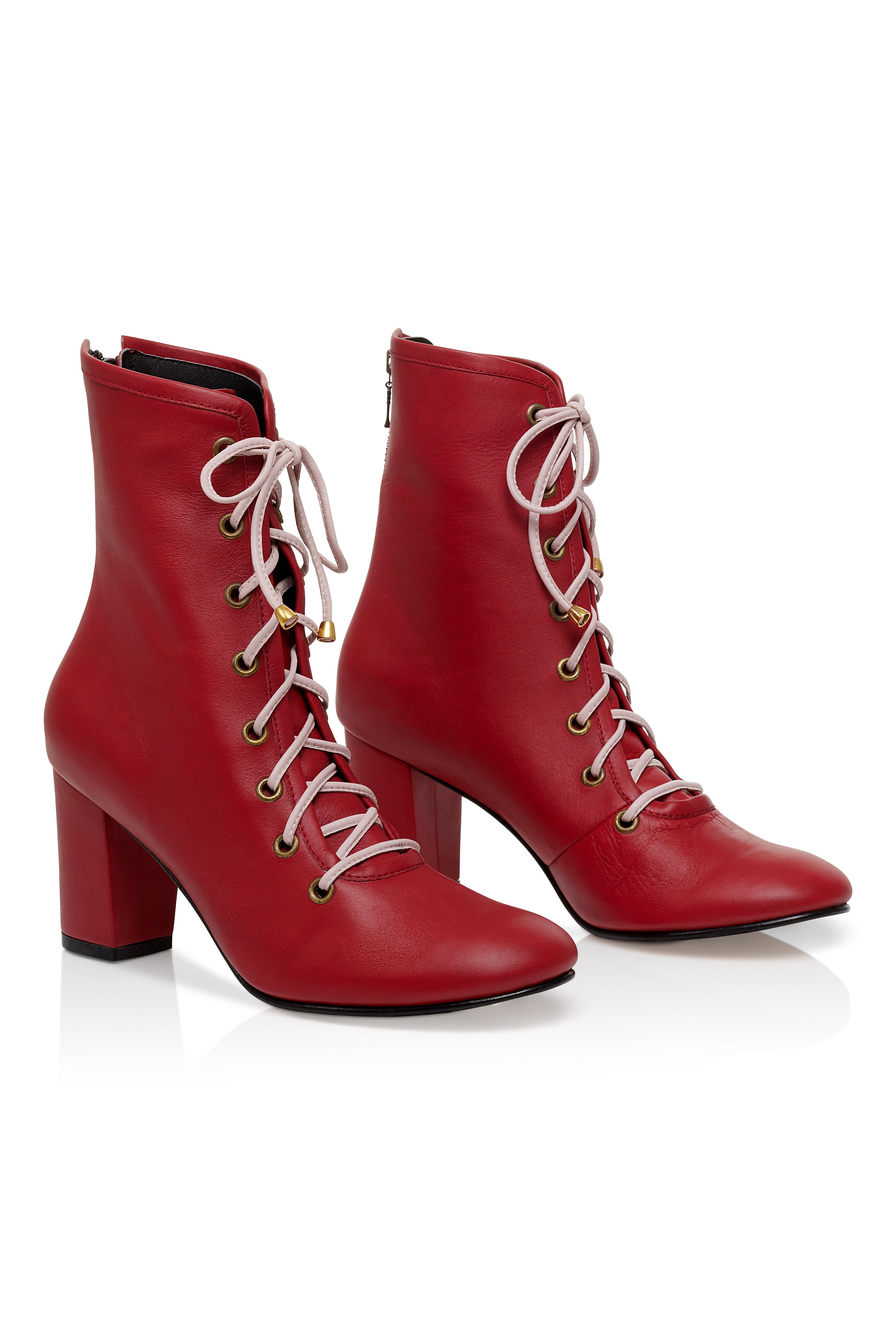 Botin Boots for Women - Waterproof Leather Ankle Boots - Stylish & Comfortable for Fall & Winter - Perfect for Hiking, Work & Casual Outfits