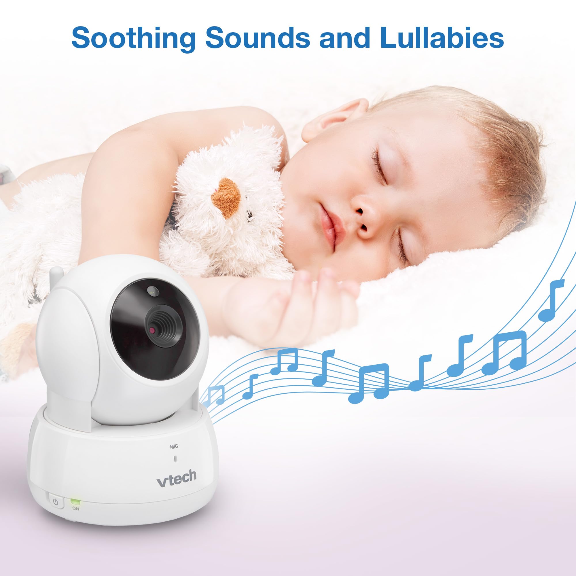 VTech VM924-2 Remote Pan-Tilt-Zoom Baby Monitor with 2 Cameras - 5