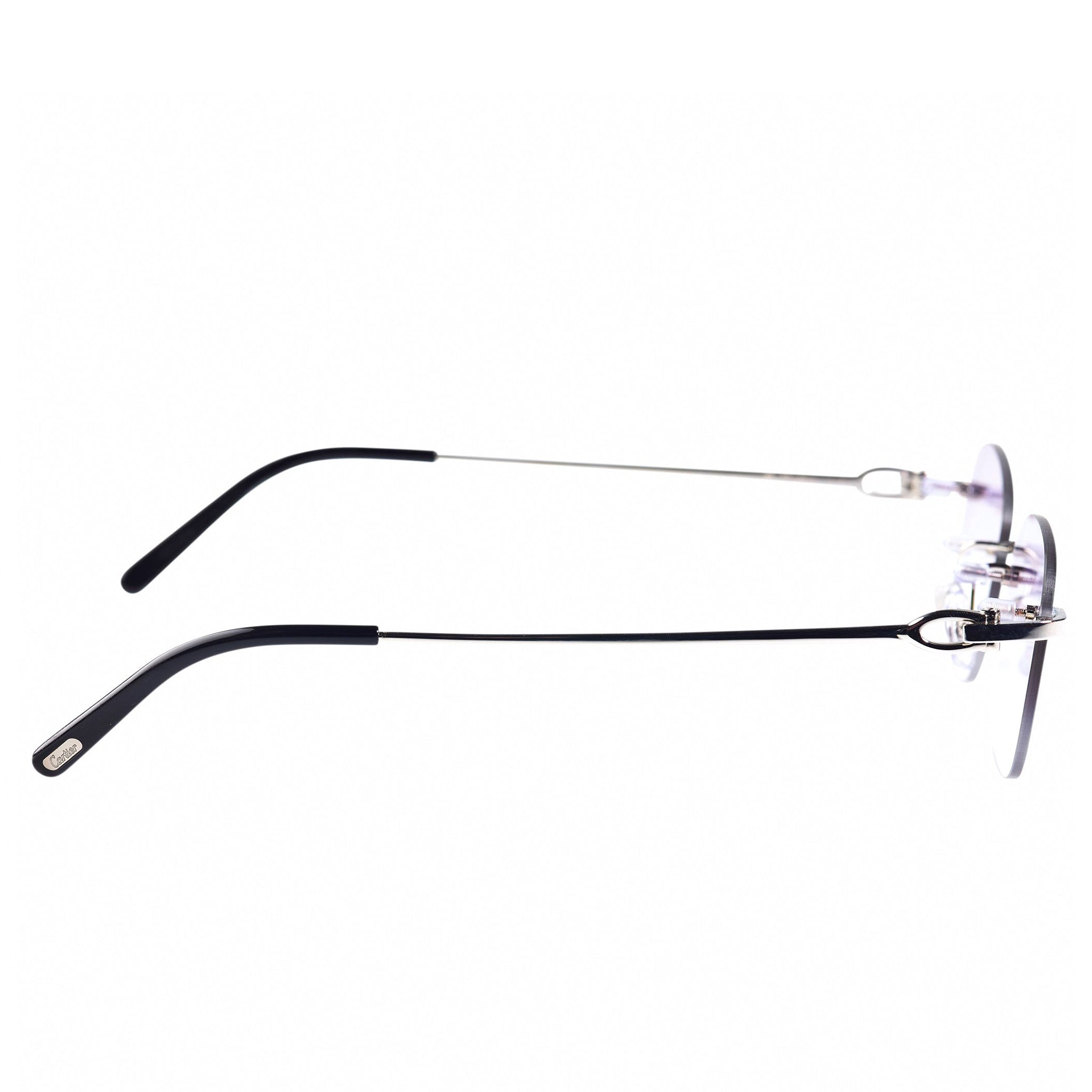Cartier CT00450 C Decor Rimless Sunglasses - Luxury Designer Eyewear for Women & Men | UV Protection, Lightweight & Stylish | Perfect for Driving, Travel & Outdoor Activities