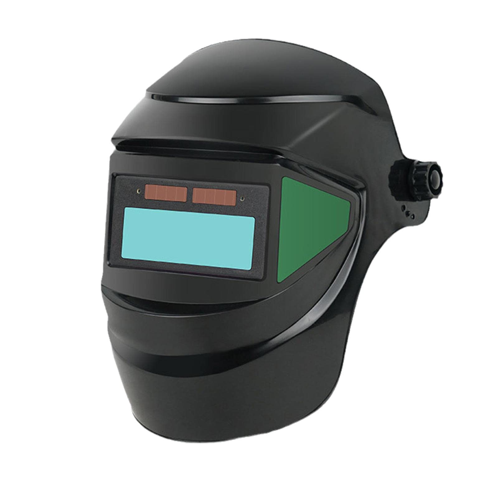 Auto Darkening Solar Welding Helmet with Anti-Glare Protection - Solar Powered Welding Mask for Electric Welding, Grinding & Cutting - Ideal for DIY Projects, Metal Fabrication & Industrial Use
