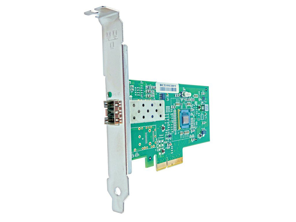 Axiom PCIe x4 1Gbps Single Port Fiber Network Adapter Card - High-Speed Ethernet for Servers, Workstations & Gaming PCs