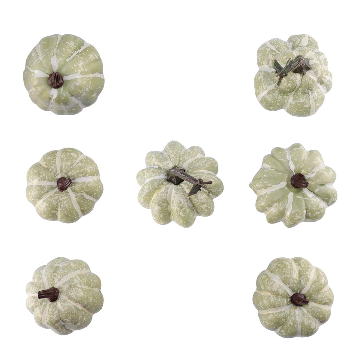 Halloween Decorations - Assorted Color Simulation Pumpkins for Halloween Party, Home & Outdoor Decor - Scary Party Supplies & Spooky Decor