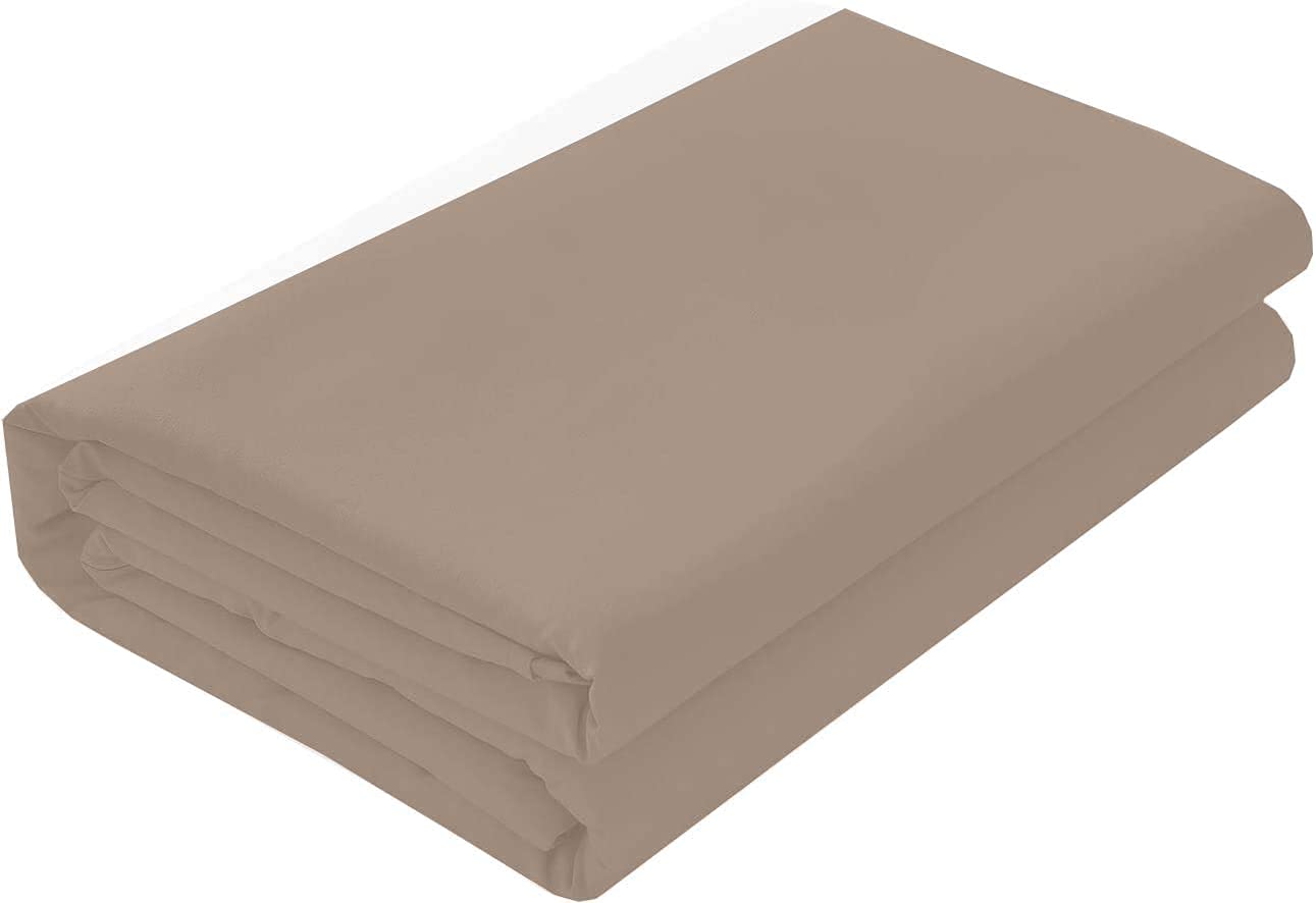 Elegant Ruffled Bed Skirt with Split Corners - Queen Size 100% Microfiber Dust Ruffle with 16