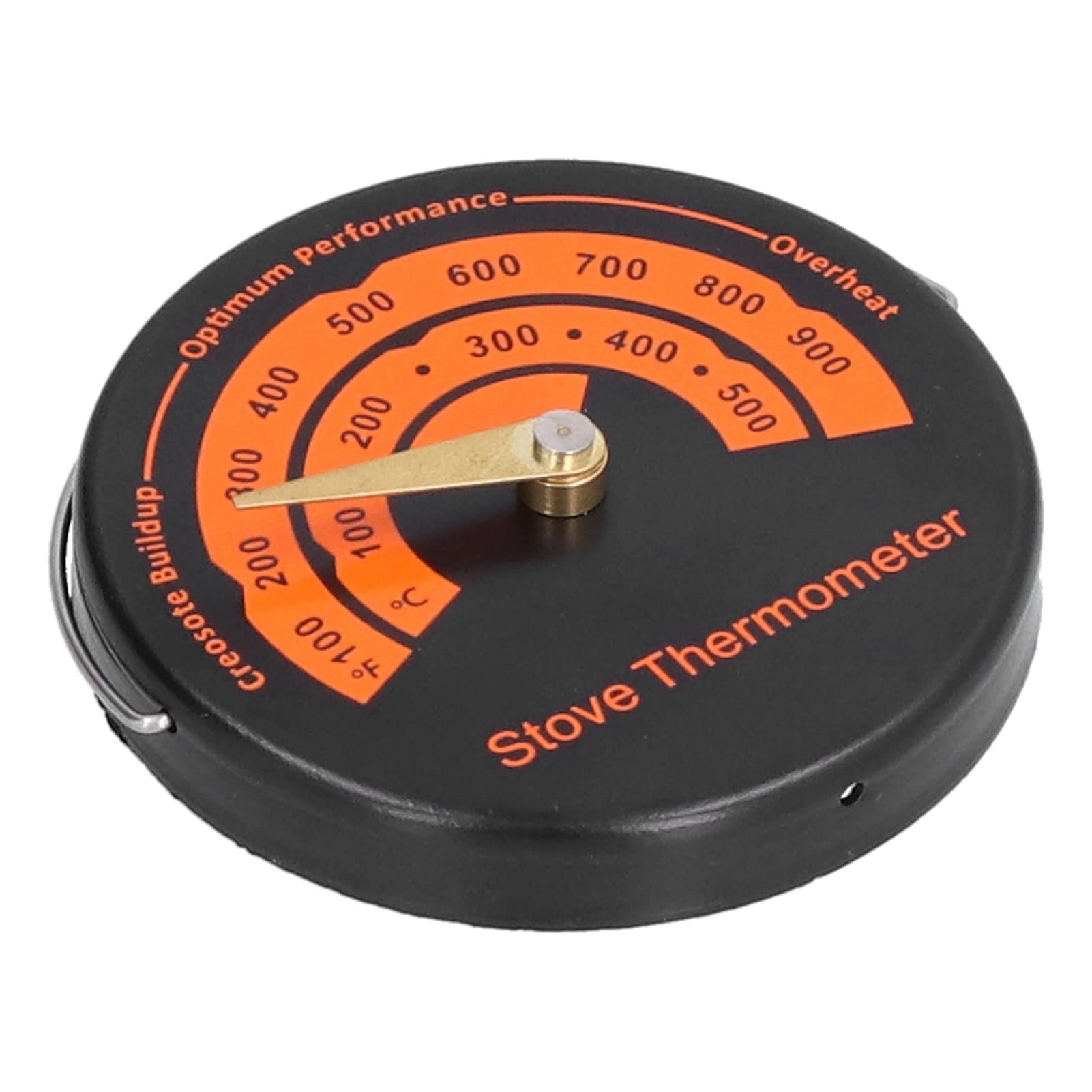 Magnetic Stove Thermometer for Wood Burner & Fireplace - High-Temperature Oven Gauge with Easy-Read Dial - Perfect for Grilling, Smoking, and Indoor/Outdoor Cooking Accessories