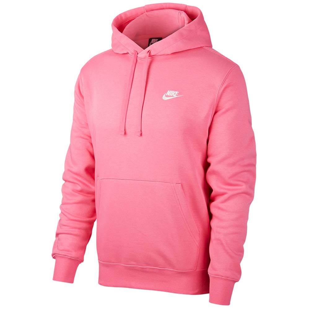 Nike NSW Club Pullover Hoodie for Men - Comfortable Cotton Fleece Hooded Sweatshirt | Casual Wear, Gym, Outdoor Activities