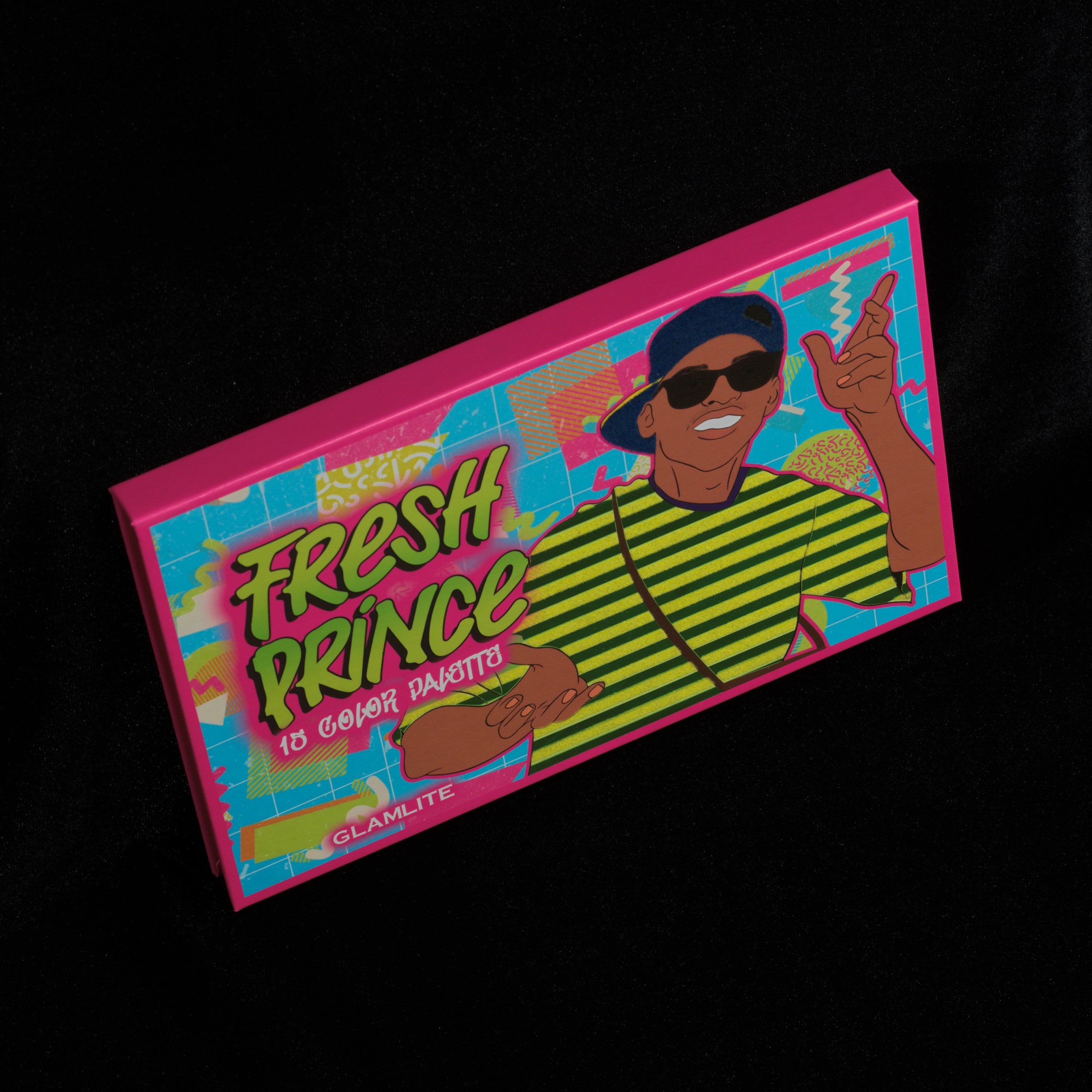 Fresh Prince x Glamlite Eyeshadow Palette - 12 Highly Pigmented Matte & Shimmer Shades for Stunning Eye Makeup Looks | Perfect for Parties, Date Nights & Special Occasions