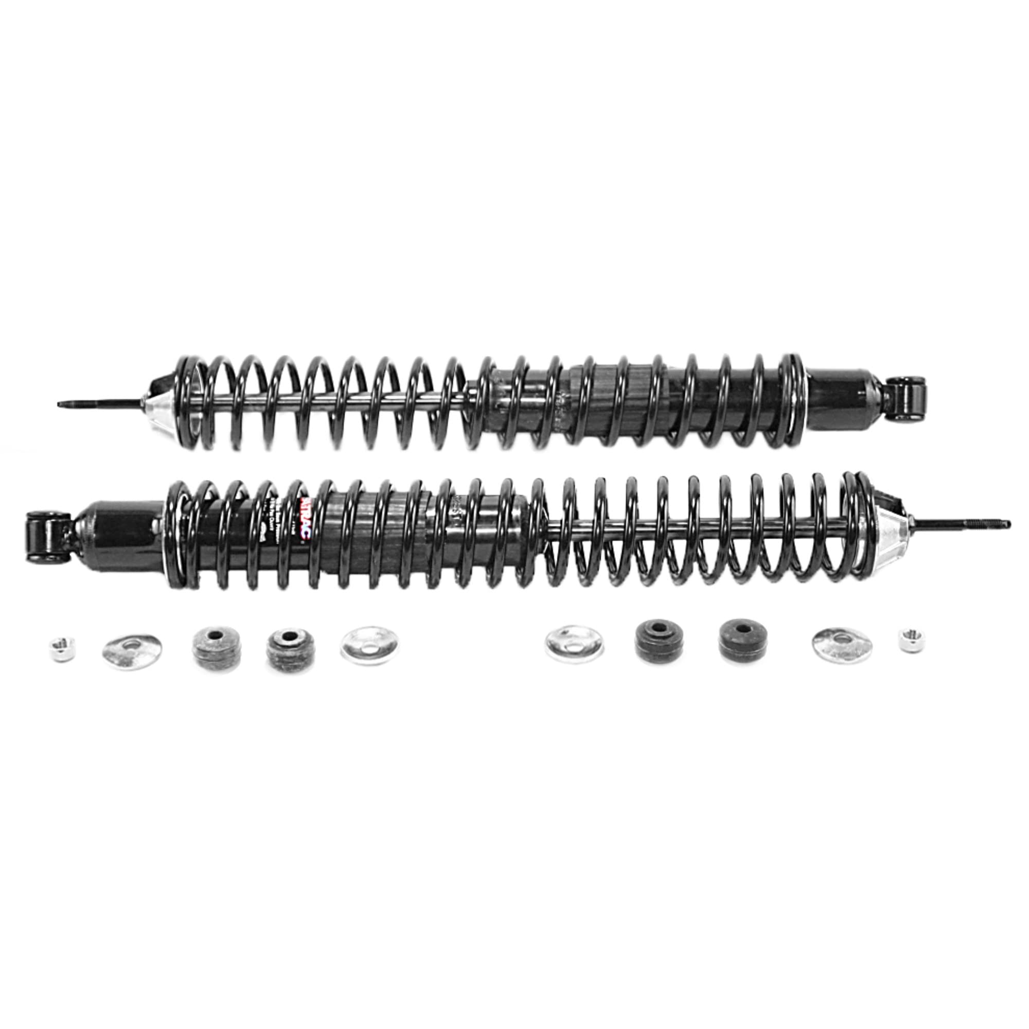 Monroe Load Adjusting 58628 Shock Absorber & Coil Spring Assembly - 2 Pack for Ford F-150 (2004-2014) | Heavy Duty Suspension Upgrade for Towing & Off-Road Adventures