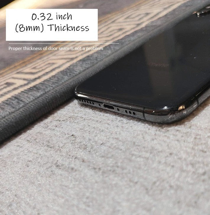 Extra Long Narrow Runner Rugs for Hallway & Entryway - Washable Modern Kitchen Runner Rug - Easy Care Contemporary Entrance Mat - Perfect for High Traffic Areas & Home Decor