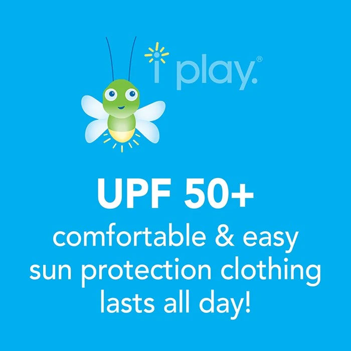Green Sprouts UPF 50+ Baby Sun Protection Hat for Newborn to 4T - Soft Flap Play Hat for Outdoor Activities, Beach, Park & Summer Adventures