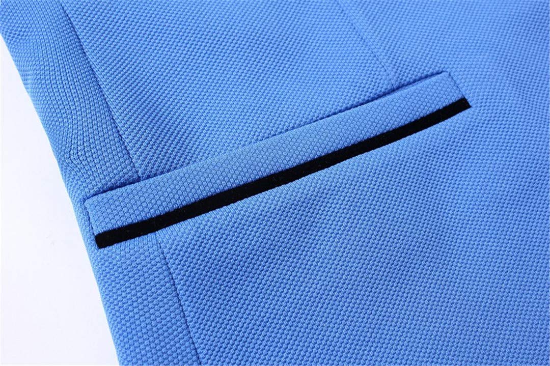 Men's Slim Fit Single Button Blazer - Business Casual Cotton Suit Jacket for Spring & Autumn | Office Wear, Wedding, Party & Formal Events