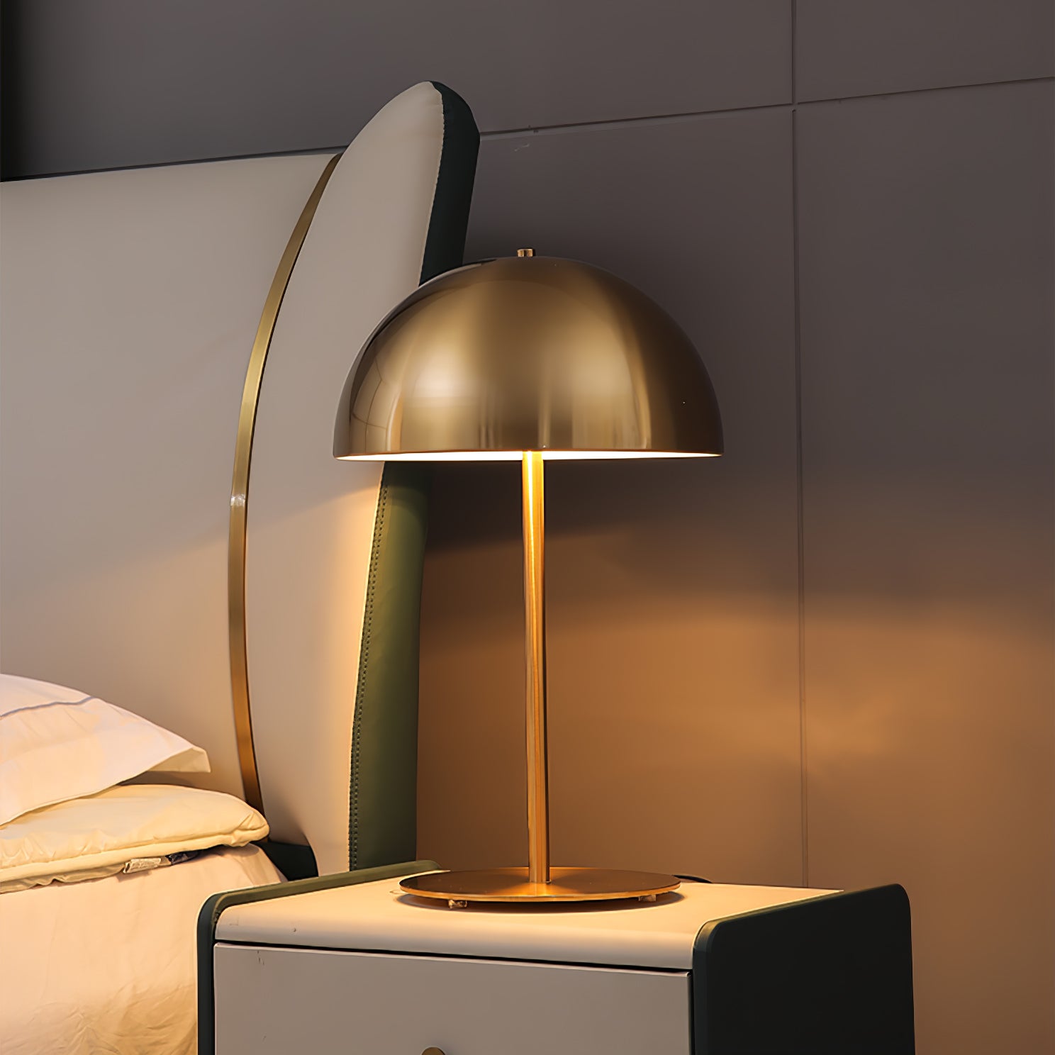 Hanna Table Lamp - Modern LED Bedside Lamp with USB Port, Adjustable Brightness for Bedroom, Living Room, and Office | Perfect for Reading, Working, and Relaxing