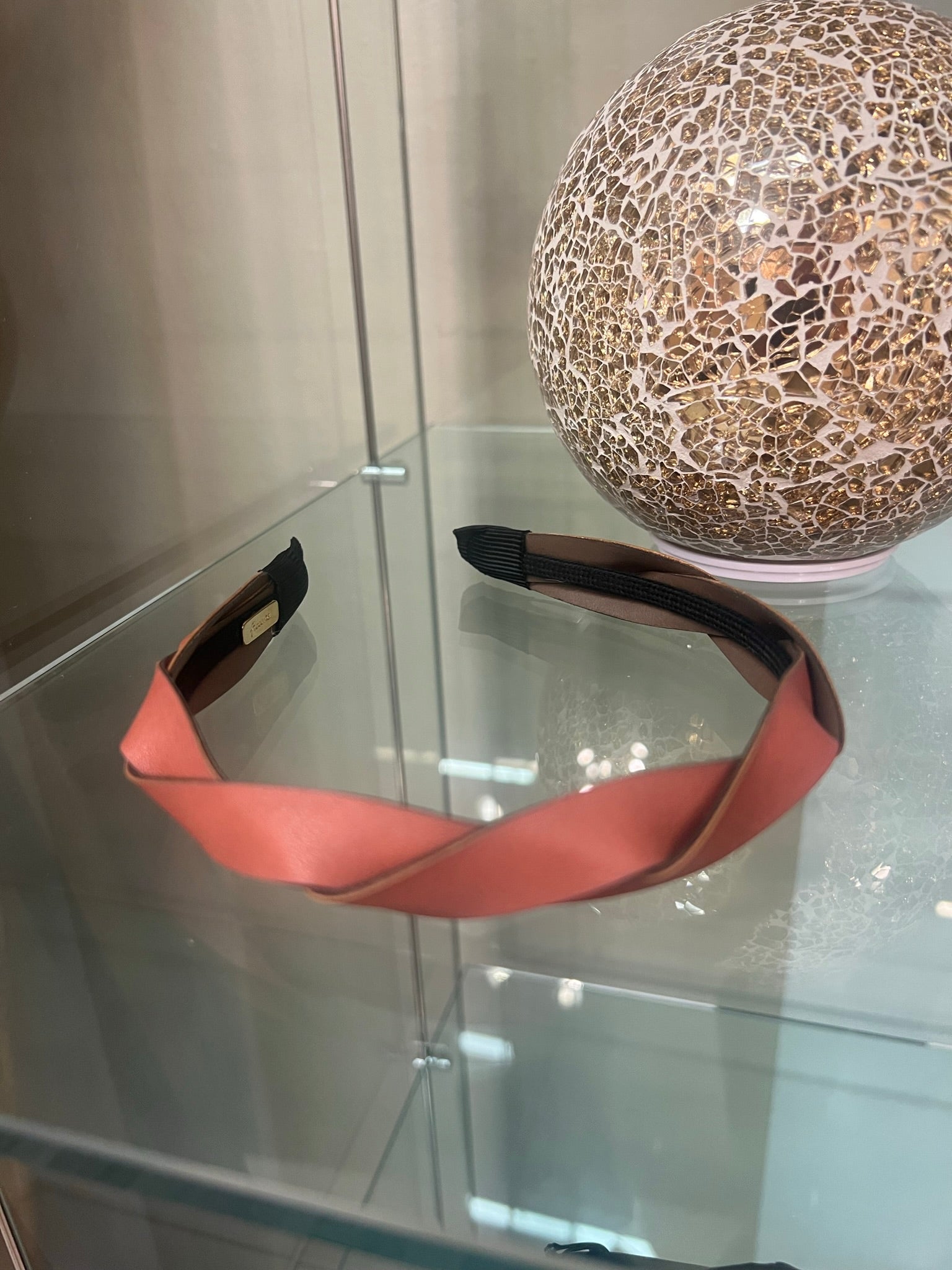 Twisted Vegan Leather Headband for Women - Stylish & Comfortable Hair Accessory for Work, Yoga, and Everyday Wear