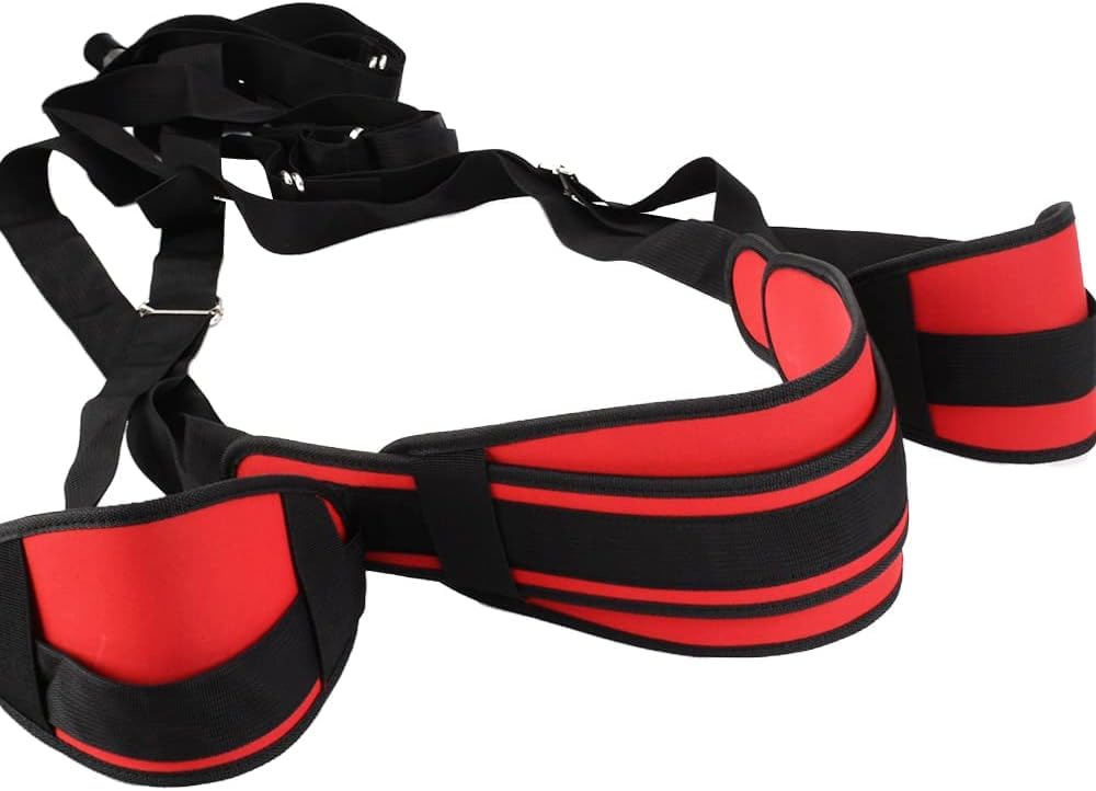 Adjustable Door Sex Swing with Padded Seat - Adult Bondage BDSM Toy for Couples - Strong Straps for Secure Suspension - Perfect for Bedroom Play, Spicing Up Relationships & Yoga-Inspired Intimacy