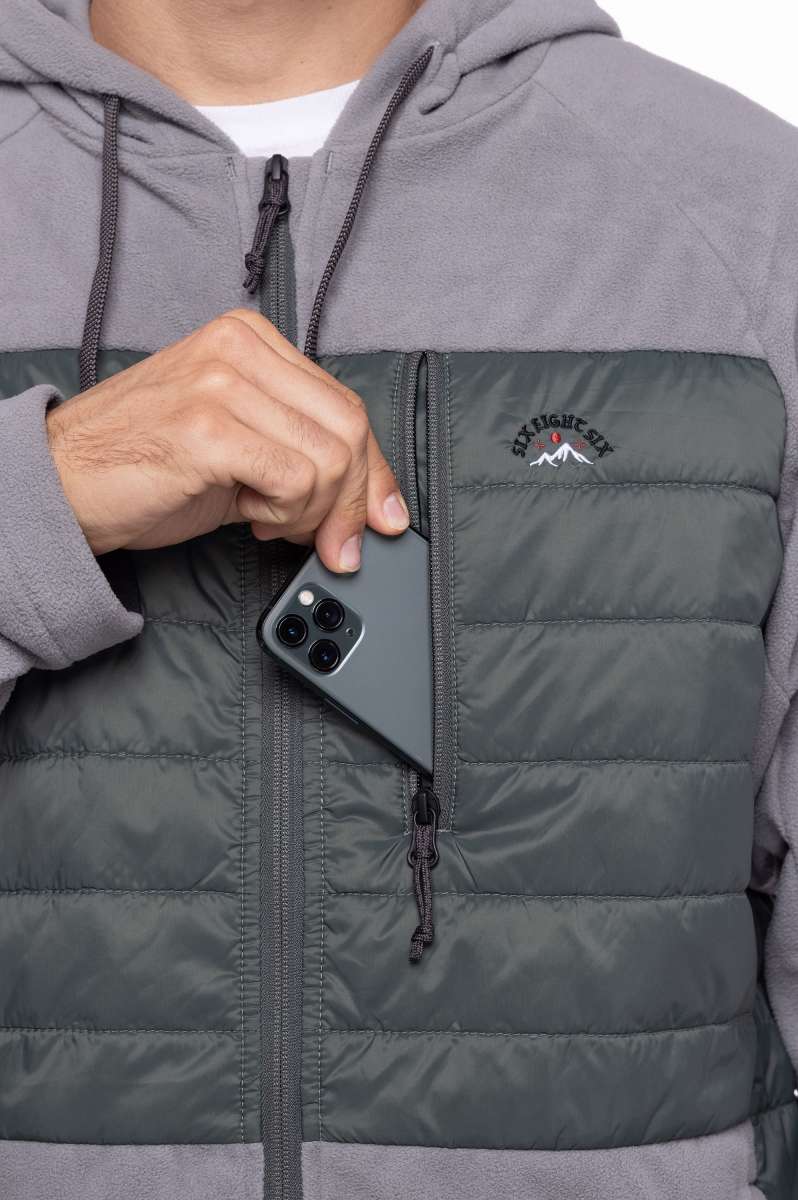 686 Hybrid Puffer Jacket for Men & Women 2023 - Lightweight Waterproof Winter Coat with Hood - Perfect for Skiing, Snowboarding & Outdoor Adventures