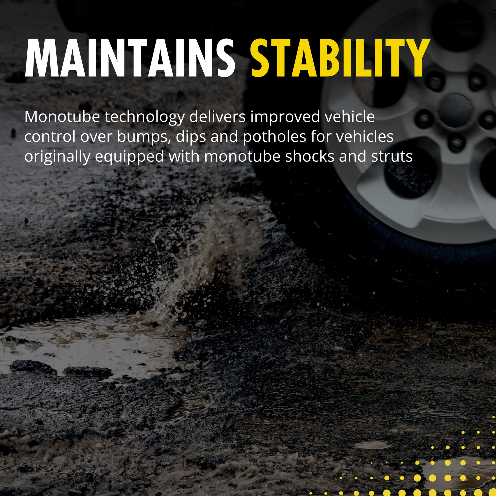 Monroe OESpectrum 39139 Shock Absorber & Strut Assembly - Premium Suspension Replacement for Smooth Ride & Handling - Perfect for Trucks, SUVs, and Sedans on Rough Roads