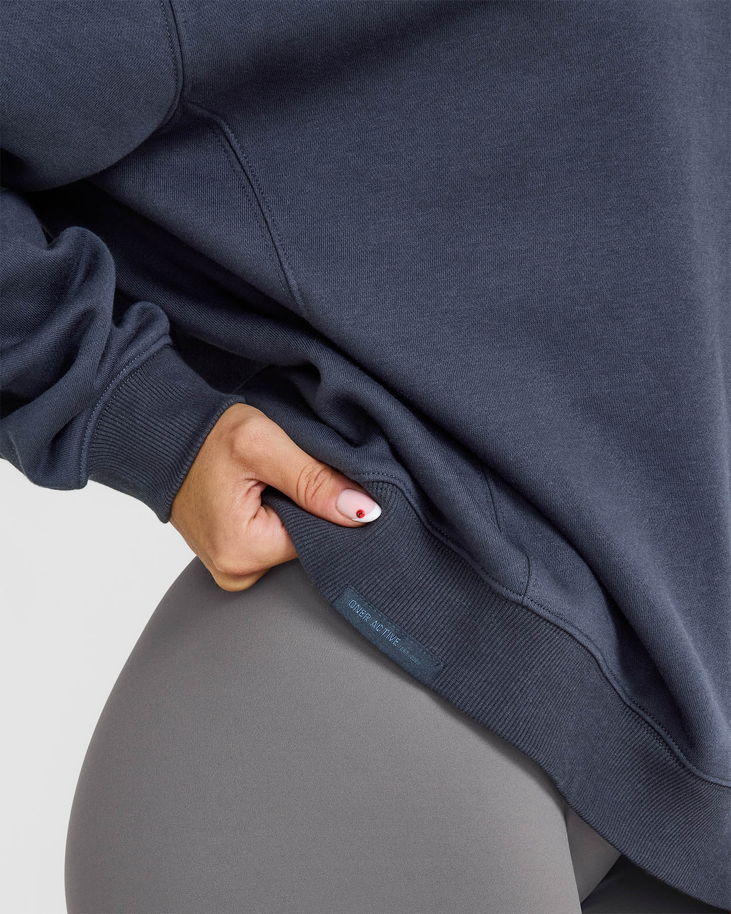True Blue Crew Neck Sweatshirt for Men & Women | Soft Cotton Casual Pullover | Perfect for Everyday Wear, Gym & Lounge