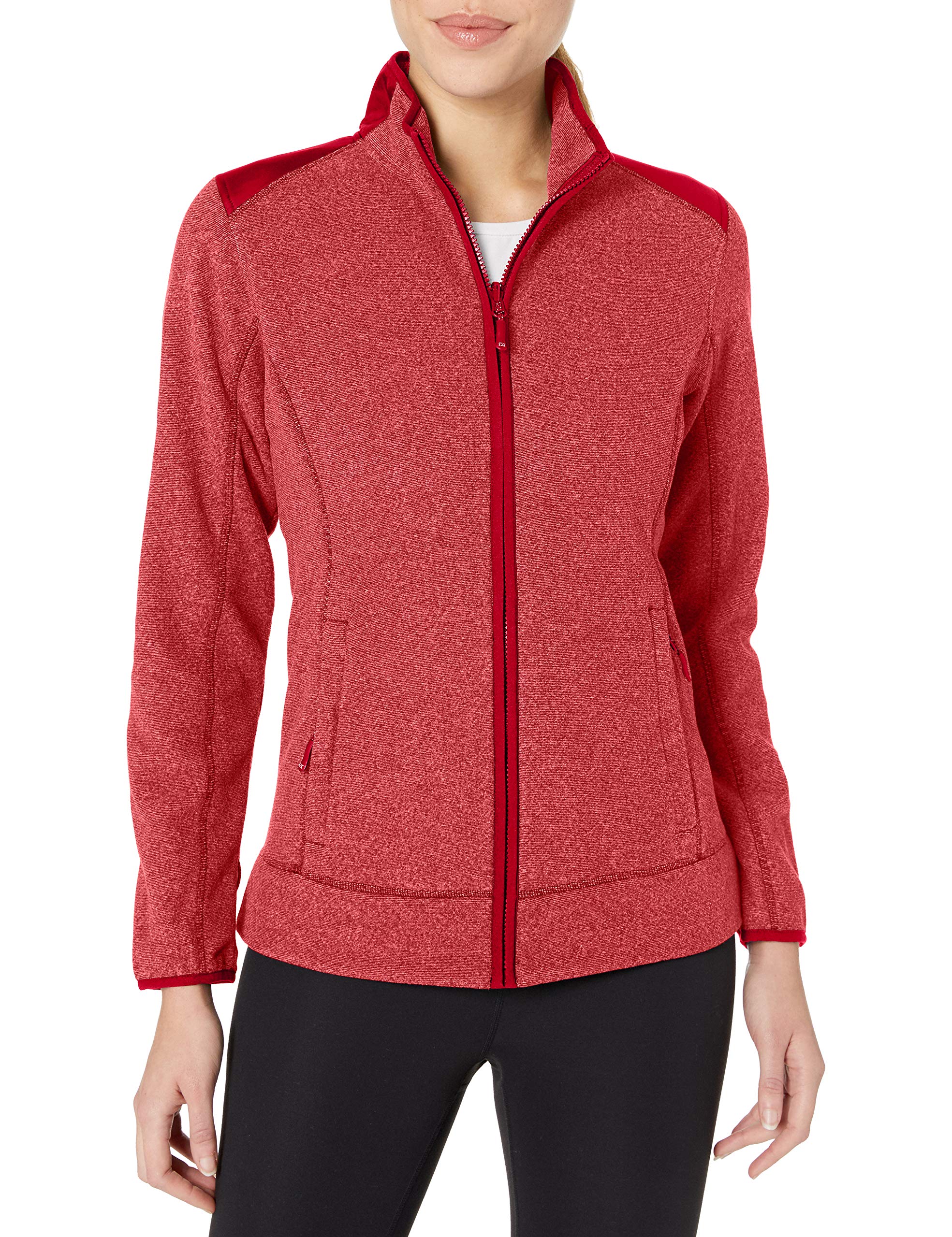 Cutter & Buck Women's CB Weathertec Cedar Park Full-Zip Waterproof Jacket - Lightweight Windproof Raincoat for Hiking, Running & Outdoor Activities