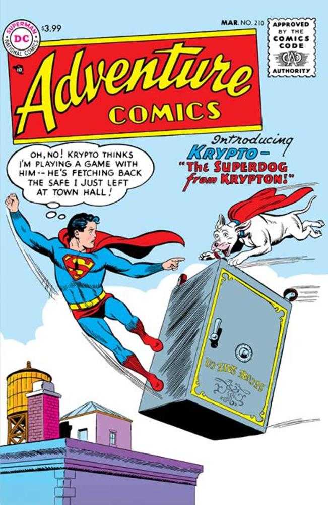 Adventure Comics #210 Facsimile Edition - Rare DC Comic Book Collectible for Superhero Fans & Vintage Comic Lovers - Perfect for Display, Gifts & Comic Book Collections