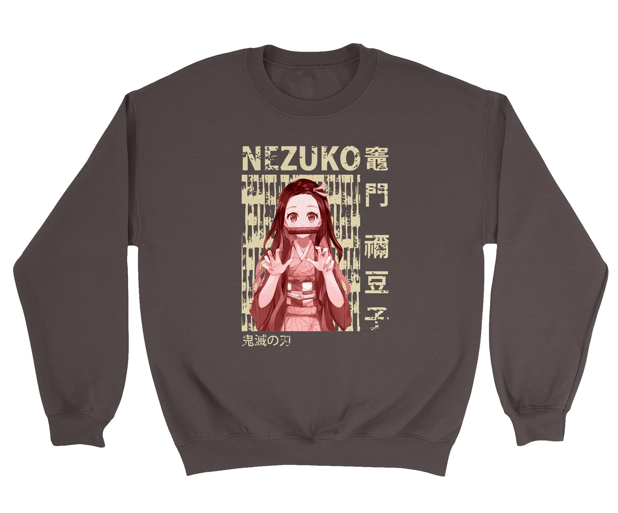 Slayer Demon Anime Unisex Crewneck Sweater | Stylish Graphic Print Pullover for Men & Women | Perfect for Cosplay, Anime Conventions & Casual Wear