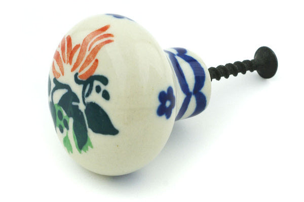 1.5 Inch Drawer Knob - Vintage Floral Cabinet Pull for Home Decor, DIY Furniture Upgrade - Perfect for Dressers, Cabinets, and Wardrobes